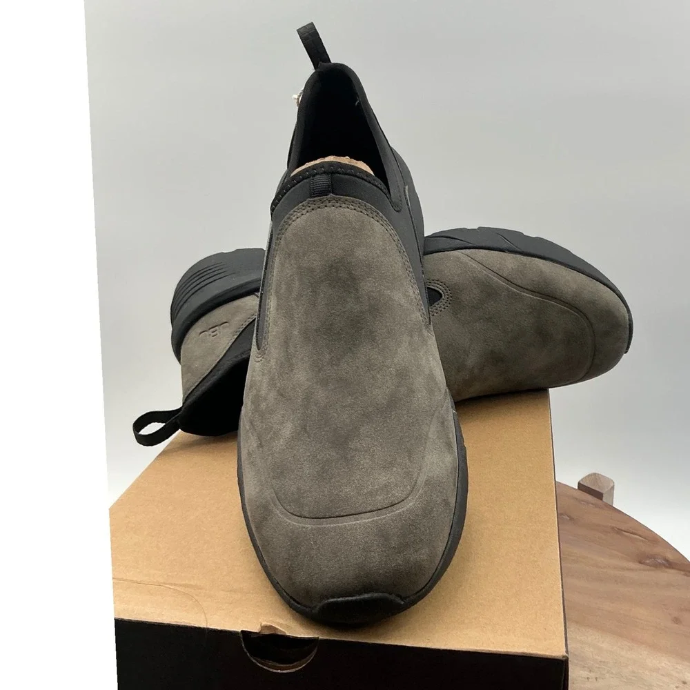 JBU by Jambu Darren Mens Slip On Shoes Gunsmoke Grey N4DAR20 Casual Loafers
